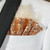 Rose Gold Sequin Ruffle & Feather Pocket Square Insert Rose Gold Sequin Ruffle & Feather Pocket Square Insert