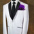 Purple Sequin Ruffle & Feather Pocket Square Insert Purple Sequin Ruffle & Feather Pocket Square Insert