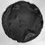 Black Satin 2-in-1 Pouf Round Pocket Square