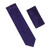 Antonia 100% Silk Pin Dot Weave Necktie with Pocket Square - Purple