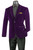 Vinci Trimmed Purple Velvet Slim Fit Sportcoat Vinci Trimmed Purple Velvet Slim Fit Sportcoat