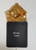 Men's Brassy-Gold Sequin Pre-Folded Pocket Square Insert - Point Design Men's Brassy-Gold Sequin Pre-Folded Pocket Square Insert - Point Design