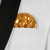 Men's Sequin Pre-Folded Pocket Square Insert - Brassy-Gold Men's Sequin Pre-Folded Pocket Square Insert - Brassy-Gold