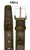 Belvedere Genuine Ostrich Leg Dress Belt