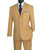Lucci 2-Button with Flat Front Slacks Budget Suit - Khaki Lucci 2-Button with Flat Front Slacks Budget Suit - Khaki