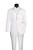 Vinci 4 Piece White Tuxedo with Matching Vest & Bow Tie - Classic Fit 