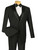 Vinci 4 Piece Black Tuxedo with Matching Vest & Bow Tie - Classic Fit Vinci 4 Piece Black Tuxedo with Matching Vest & Bow Tie - Classic Fit