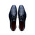 Marco di Milano Genuine Alligator with Calf Leather Dress Tie Shoe - Blue