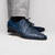 Marco di Milano Genuine Caiman Crocodile Dress Tie Shoe - Blue