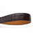 Marco di Milano Genuine Caiman Fuscus-Belly Crocodile Dress Belt - Dark Brown Marco di Milano Genuine Caiman Fuscus-Belly Crocodile Dress Belt - Dark Brown