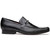 Marco di Milano Genuine Lizard with Metal Bit Loafer - Black