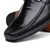 Marco di Milano Genuine Lizard with Metal Bit Loafer - Black