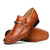 Marco di Milano Genuine Lizard with Metal Bit Loafer - Cognac Marco di Milano Genuine Lizard with Metal Bit Loafer - Cognac