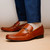 Marco di Milano Genuine Lizard with Metal Bit Loafer - Cognac Marco di Milano Genuine Lizard with Metal Bit Loafer - Cognac