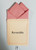 100% Cotton Pre-Folded Pocket Square Handkerchief Insert - Coral 100% Cotton Pre-Folded Pocket Square Handkerchief Insert - Coral