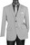 Vinci 2-Button Black & White Houndstooth Sportcoat - Tailored Fit
