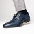 Marco di Milano Genuine Caiman Crocodile & Lizard Dress Shoe - Navy