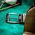 Marco di Milano Genuine Alligator Dress Belt - Antique Green Marco di Milano Genuine Alligator Dress Belt - Antique Green