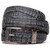 Marco di Milano Genuine Caiman Fuscus-Belly Crocodile Dress Belt - Grey Marco di Milano Genuine Caiman Fuscus-Belly Crocodile Dress Belt - Grey