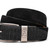 Marco di Milano Genuine Ostrich Leg & Suede Dress Belt - Black Marco di Milano Genuine Ostrich Leg & Suede Dress Belt - Black