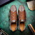 Marco di Milano Genuine Sueded Python Sneaker - Brown Marco di Milano Genuine Sueded Python Sneaker - Brown