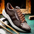Marco di Milano Genuine Sueded Python Sneaker - Brown Marco di Milano Genuine Sueded Python Sneaker - Brown