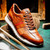 Marco di Milano Genuine Python and Calf Leather Sneaker - Honey Marco di Milano Genuine Python and Calf Leather Sneaker - Honey