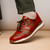 Marco di Milano Genuine Python and Calf Leather Sneaker - Antique Cognac Marco di Milano Genuine Python and Calf Leather Sneaker - Antique Cognac