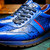 Marco di Milano Genuine Python and Calf Leather Sneaker - Electric Blue Marco di Milano Genuine Python and Calf Leather Sneaker - Electric Blue