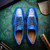Marco di Milano Genuine Python and Calf Leather Sneaker - Electric Blue Marco di Milano Genuine Python and Calf Leather Sneaker - Electric Blue