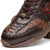 Marco di Milano Genuine Python and Calf Leather Sneaker - Brown & Cognac Marco di Milano Genuine Python and Calf Leather Sneaker - Brown & Cognac