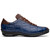 Marco di Milano Genuine Alligator & Ostrich Quill Sneaker - Blue & Brown