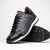 Marco di Milano Genuine Crocodile & Lizard Sneaker - Grey & Black Marco di Milano Genuine Crocodile & Lizard Sneaker - Grey & Black
