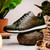 Marco di Milano Genuine Crocodile & Lizard Sneaker - Green & Olive Marco di Milano Genuine Crocodile & Lizard Sneaker - Green & Olive