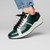 Marco di Milano Genuine Ostrich Leg & Calf Leather Sneaker - Green & White Marco di Milano Genuine Ostrich Leg & Calf Leather Sneaker - Green & White