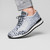 Marco di Milano Genuine Full Ostrich Quill Sneaker - Black & White  Marco di Milano Genuine Full Ostrich Quill Sneaker - Black & White