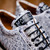 Marco di Milano Genuine Full Ostrich Quill Sneaker - Black & White  Marco di Milano Genuine Full Ostrich Quill Sneaker - Black & White