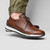 Marco di Milano Genuine Full Ostrich Quill Sneaker - Brown Marco di Milano Genuine Full Ostrich Quill Sneaker - Brown