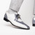 Marco di Milano Genuine Alligator with Cobra Skin Dress Tie Shoe - Grey & White Marco di Milano Genuine Alligator with Cobra Skin Dress Tie Shoe - Grey & White