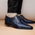 Marco di Milano Genuine Caiman Crocodile Dress Tie Shoe - Navy Blue Marco di Milano Genuine Caiman Crocodile Dress Tie Shoe - Navy Blue