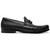 Marco di Milano Genuine Ostrich Quill Horsebit Loafer - Black Marco di Milano Genuine Ostrich Quill Horsebit Loafer - Black