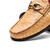 Marco di Milano Genuine Ostrich Quill Horsebit Loafer - Orix Tan Marco di Milano Genuine Ostrich Quill Horsebit Loafer - Orix Tan