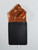 Men's Sequin Pre-Folded Pocket Square Insert - Copper Orange Men's Sequin Pre-Folded Pocket Square Insert - Copper Orange