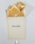 Satin 2 Point Pre-Folded Pocket Square Insert - Light Gold