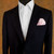 Pink Satin Pre-Folded Pocket Square Insert