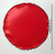 Red Satin with Black Trim 2-in-1 Pouf Round Pocket Square Red Satin with Black Trim 2-in-1 Pouf Round Pocket Square