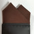 100% Cotton Pre-Folded Pocket Square Handkerchief Insert - Dark Brown 100% Cotton Pre-Folded Pocket Square Handkerchief Insert - Dark Brown
