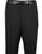 Leonardo Valenti 100% Wool Dress Slacks - Made in Italy - Black Multi Stripe