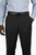 Leonardo Valenti 100% Wool Dress Slacks - Made in Italy - Black Multi Stripe