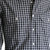 Leonardo Valenti Black & White Check Slim Fit Sport Shirt - Made in Italy